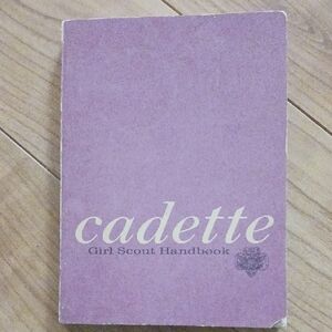 Vintage Cadette Girl Scout Handbook 1963
